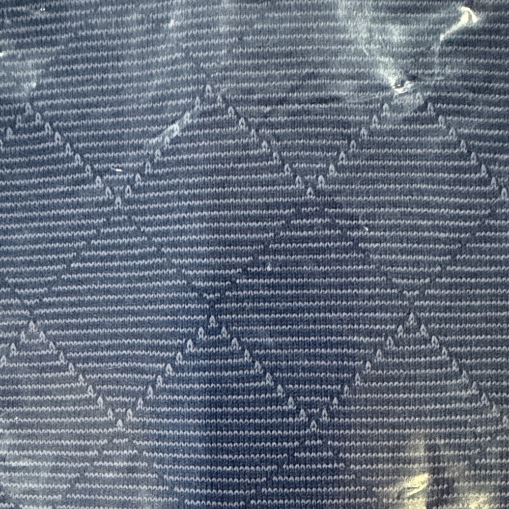 Tommy Bahama Deep Space Blue Diamond-Texture Polo - Picture 4 of 4